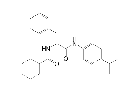 N-[1-benzyl-2-(4-isopropylanilino)-2-oxoethyl]cyclohexanecarboxamide