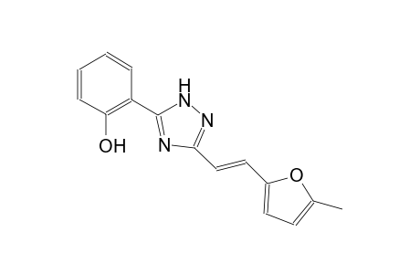 phenol, 2-[3-[(E)-2-(5-methyl-2-furanyl)ethenyl]-1H-1,2,4-triazol-5-yl]-
