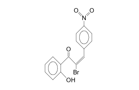 (Z).alpha.-Bromo-2'-hydroxy-4-nitro-chalcone