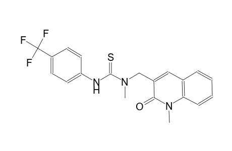 thiourea, N-[(1,2-dihydro-1-methyl-2-oxo-3-quinolinyl)methyl]-N-methyl-N'-[4-(trifluoromethyl)phenyl]-