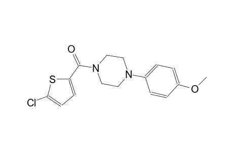 1-[(5-chloro-2-thienyl)carbonyl]-4-(4-methoxyphenyl)piperazine