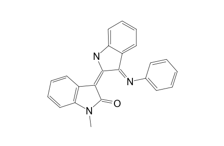 2-[N'-Methyl-2'-oxo-2',3'-dihydroindol-3'-yl)methylidene]-3-(phenylimino)-2,3-dihydroindole