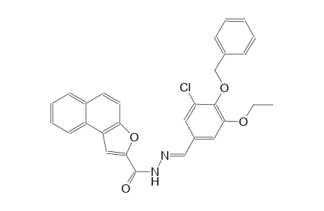 N'-{(E)-[4-(benzyloxy)-3-chloro-5-ethoxyphenyl]methylidene}naphtho[2,1-b]furan-2-carbohydrazide