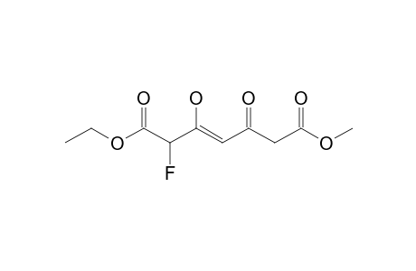 ETHYL-METHYL-2-FLUORO-3,5-DIOXOPIMELATE;ENOL-I-FORM