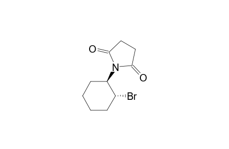 2,5-Pyrrolidinedione, 1-(2-bromocyclohexyl)-, trans-