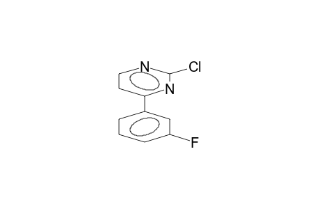 4-META-FLUOROPHENYL-2-CHLOROPYRIMIDINE