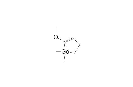 2-Methoxy-1,1-dimethyl-1-germacyclopent-2-ene