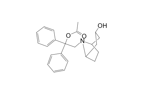 Acetic acid, 2-(3-hydroxy-8-azabicyclo[3.2.1]oct-8-yl)-1,1-diphenylethyl ester
