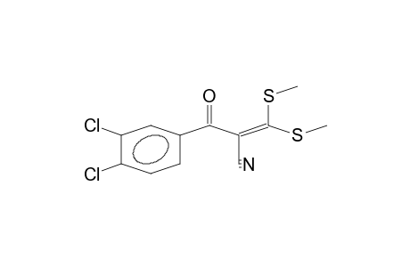 1-(3,4-Dichloro-phenyl)-2-cyano-3,3-bis(methylthio)-prop-2-en-1-one