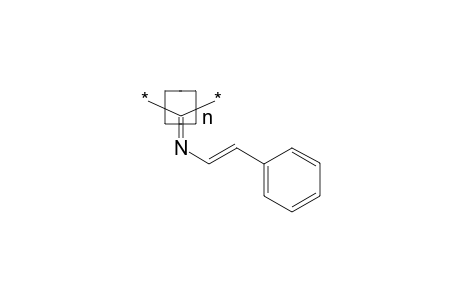Poly(n-styryliminomethylene)