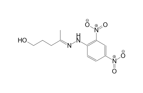2-pentanone, 5-hydroxy-, (2,4-dinitrophenyl)hydrazone, (2E)-