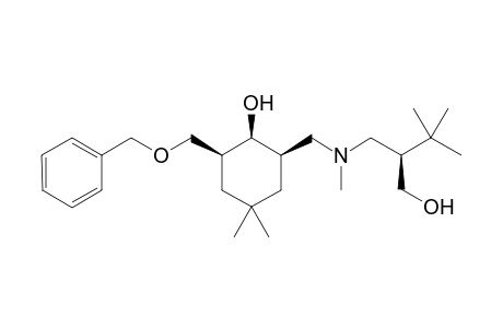 (1S,2R,6S)-2-[[[(2R)-2-(hydroxymethyl)-3,3-dimethyl-butyl]-methyl-amino]methyl]-4,4-dimethyl-6-(phenylmethoxymethyl)cyclohexan-1-ol