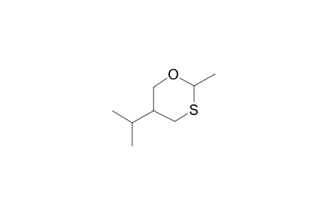 1,3-Oxathiane, 5-isopropyl-2-methyl-