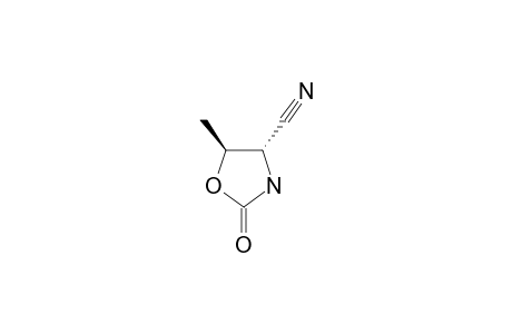 (4S,5S)-2-keto-5-methyl-oxazolidine-4-carbonitrile