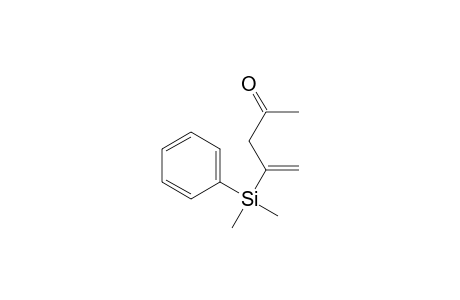 4-Penten-2-one, 4-(dimethylphenylsilyl)-