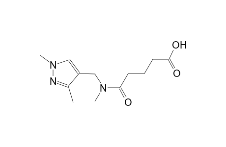5-[[(1,3-dimethyl-1H-pyrazol-4-yl)methyl](methyl)amino]-5-oxopentanoic acid