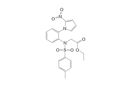 Ethyl N-[2'-[1'-(2-nitropyrrolyl)]phenyl]-N-toluene-4-sulfonyl glycinate