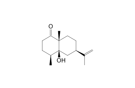 (4S,4aS,6R,8aR)-4a-Hydroxy-4,8a-dimethyl-6-(prop-1-en-2-yl)octahydronaphthalen-1(2H)-one