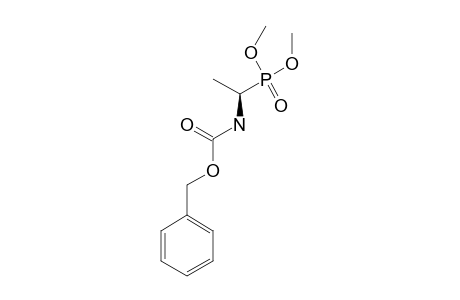(S)-1-(BENZYLOXYCARBONYLAMINO)-1-DIMETHYLPHOSPHONYLETHANE