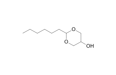 1,3-Dioxan-5-ol, 2-hexyl-