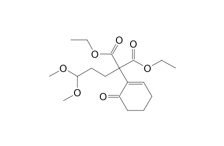 Diethyl 2-(3,3-dimethoxypropyl)-2-(6-oxocyclohex-1-enyl)malonate