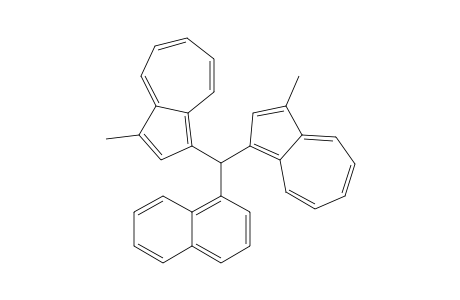 Bis(3-Methyl-1-azulenyl)(1-naphthyl)methane