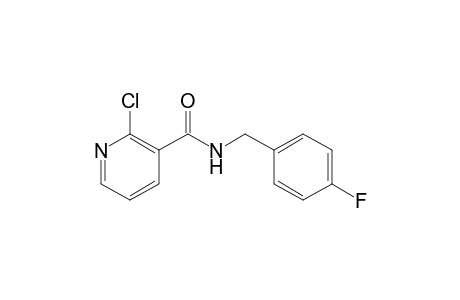 3-Pyridinecarboxamide, 2-chloro-N-[(4-fluorophenyl)methyl]-