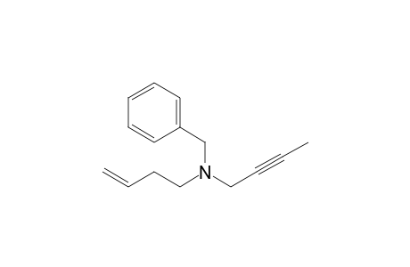 N-Benzyl-N-(but-3-enyl)-N-(but-2-ynyl)amine