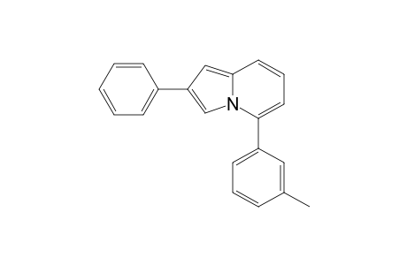 2-Phenyl-5-(m-tolyl)indolizine