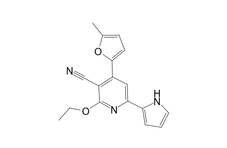 2-Ethoxy-4-(5'-methylfuran-2'-yl)-6-(1H-pyrrol-2"-yl)pyridine-3-carbonitrile
