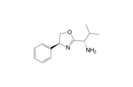(S)-2-Methyl-1-((S)-4-phenyl-4,5-dihydro-oxazol-2-yl)propylamine