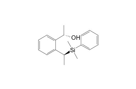 (S)-1-{2-[(S)-1-(Dimethyl-phenyl-silanyl)-ethyl]-phenyl}-ethanol