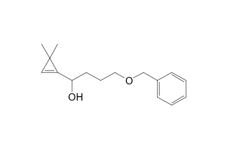 4-Benzyloxy-1-(3,3-dimethylcycloprop-1-enyl)butan-1-ol