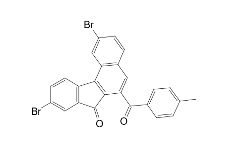 2,9-dibromo-6-(p-toluoyl)-7H-benzo[c]fluorene-7-one