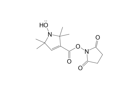 1H-Pyrrol-1-yloxy, 3-[[(2,5-dioxo-1-pyrrolidinyl)oxy]carbonyl]-2,5-dihydro-2,2,5,5-tetramethyl-