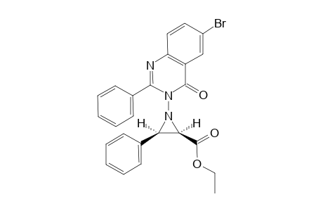 (2R,3R)-Ethyl 1-[6-bromo-4(3H)-oxo-2-phenylquinazolin-3-yl]-3-phenylaziridin-2-carboxylate