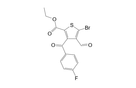 Ethyl 5-bromo-3-(4-fluorobenzoyl)-4-formylthiophene-2-carboxylate