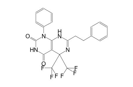 1-phenyl-7-(2-phenylethyl)-5,5-bis(trifluoromethyl)-5,8-dihydropyrimido[4,5-d]pyrimidine-2,4(1H,3H)-dione
