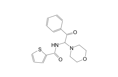 2-thiophenecarboxamide, N-[1-(4-morpholinyl)-2-oxo-2-phenylethyl]-