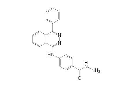 4-[(4-phenylphthalazin-1-yl)-amino]benzohydrazide