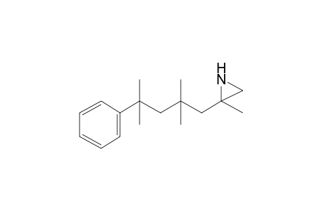 2-Methyl-2-(2,2,4-trimethyl-4-phenylpentyl)aziridine