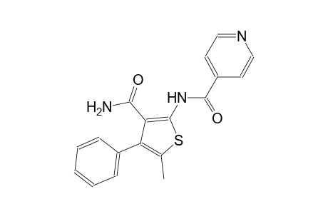 N-[3-(aminocarbonyl)-5-methyl-4-phenyl-2-thienyl]isonicotinamide