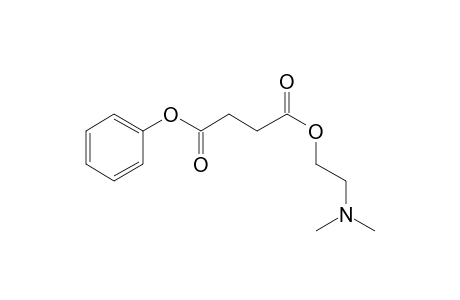 Succinic acid, phenyl 2-(dimethylamino)ethyl ester