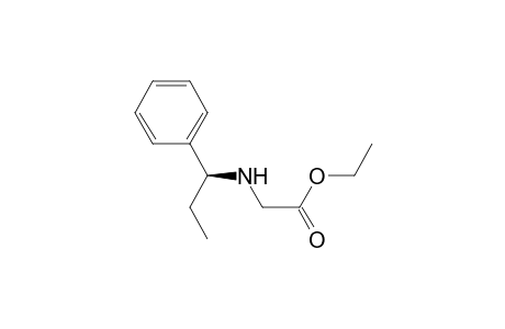 Ethyl 2-((S)-1-phenylpropylamino)acetate