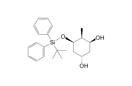 (1S,2S,3R,5S)-2-Methyl-3-(1,1-dimethylethyl)diphenylsiloxycyclohexane-1,5-diol