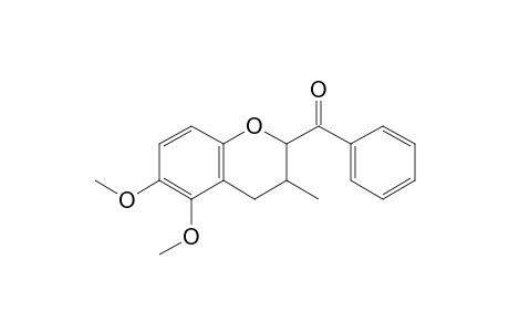 2-Benzoyl-5,6-dimethoxy-3-methylchroman