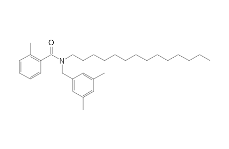 Benzamide, 2-methyl-N-(3,5-dimethylbenzyl)-N-tetradecyl-