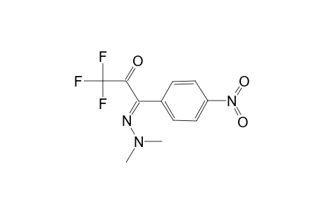 (1E)-3,3,3-Trifluoro-1-(4-nitrophenyl)-1,2-propanedione 1-(dimethylhydrazone)