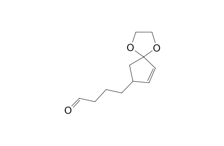 4-(1,4-dioxaspiro[4.4]non-8-en-7-yl)butanal