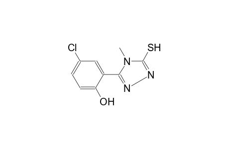 phenol, 4-chloro-2-(5-mercapto-4-methyl-4H-1,2,4-triazol-3-yl)-
